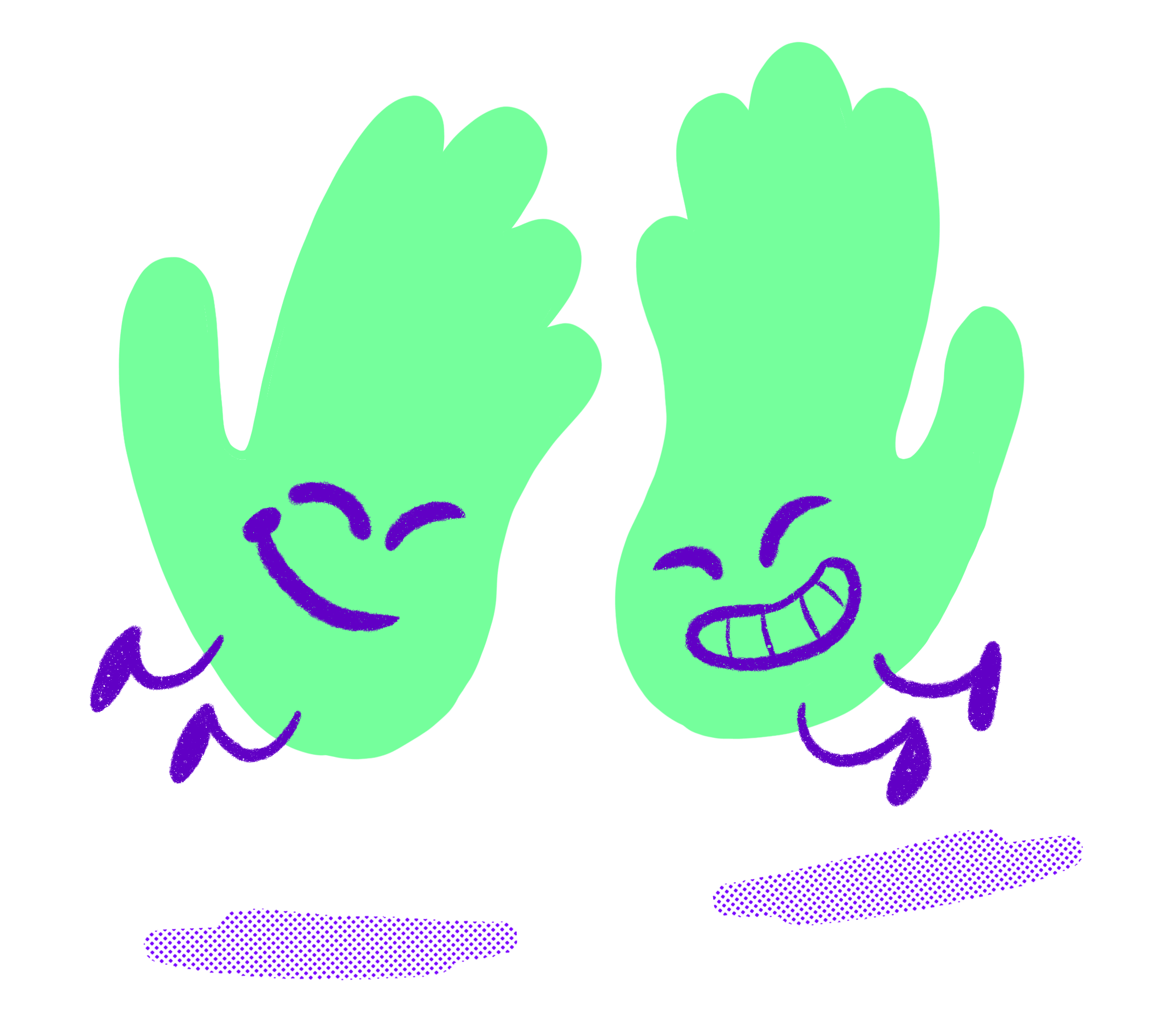 Two Signalise hands happy