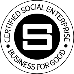 Certified social enterprise business for good logo